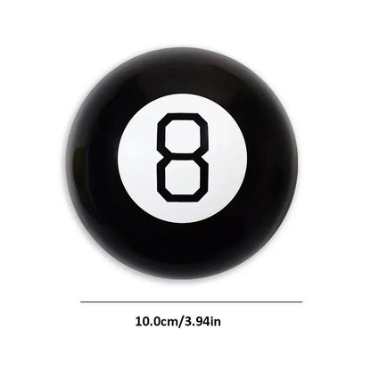 Magic Entertainment Ball Black Number 8 Novelty Prediction Ball Party Show Props Magic Decision Make Ball Toy For Weddings