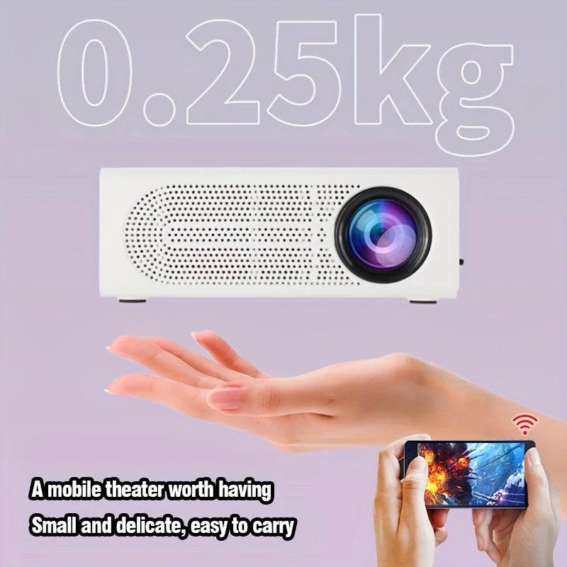 YG300 Pro Pocket-sized HD Projector 320*240P Wireless Home Theater Outdoor Children Christmas Gifts LED Mini Portable Projector