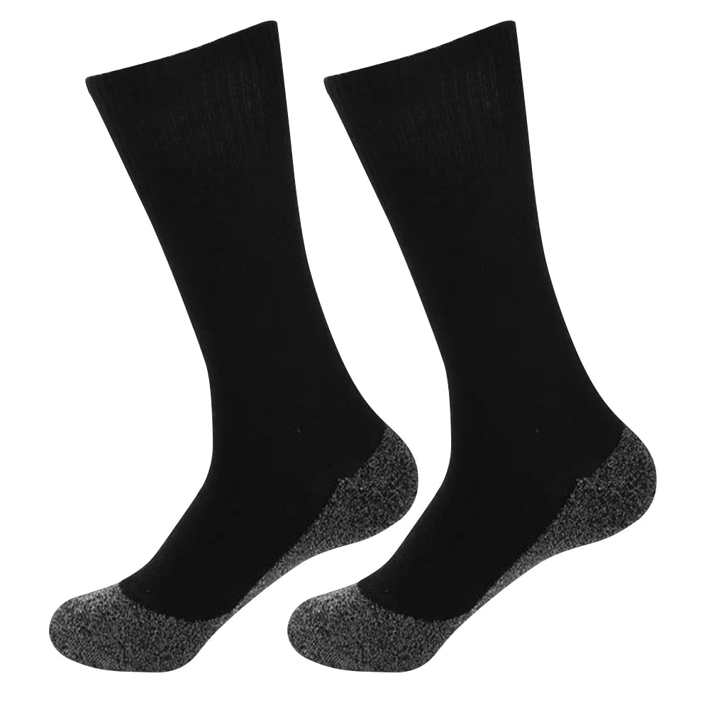 1-5Pairs Winter Self-Heating Socks for Men Women Thermal Heated Socks Elastic Anti-Slip Socks Outdoor Ski Tube Sock Foot Warmer