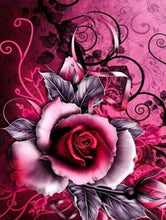 Load image into Gallery viewer, Red Rose Flower 5D DIY Diamond Painting Full Square / Round Drill 3D Diamond Embroidery Cross Stitch Home Decor Wall Art
