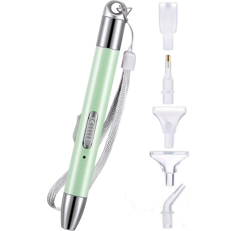 USB Charge LED Diamond Painting Pen Drill Pen 5D Diamond Painting Tools with 2 Light Modes Pen Kit