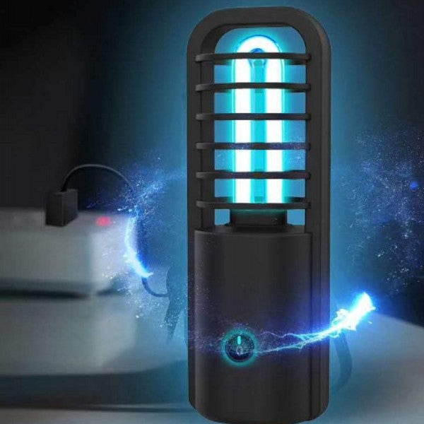 3W 360 Degrees UV Sterilizer Light Portable USB Rechargeable UVC Sanitizer Ozone Ultraviolet Germicidal Lamp LED