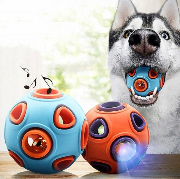 Best Interactive Dog Toys Funny Pet Ball Dog Chew Toy For Dogs Ball Holds Food Rubber Toy Balls Pets Supplies Smart Dog Toy