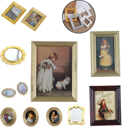 Vintage Style Photos Painting Mural Wall Picture Frames