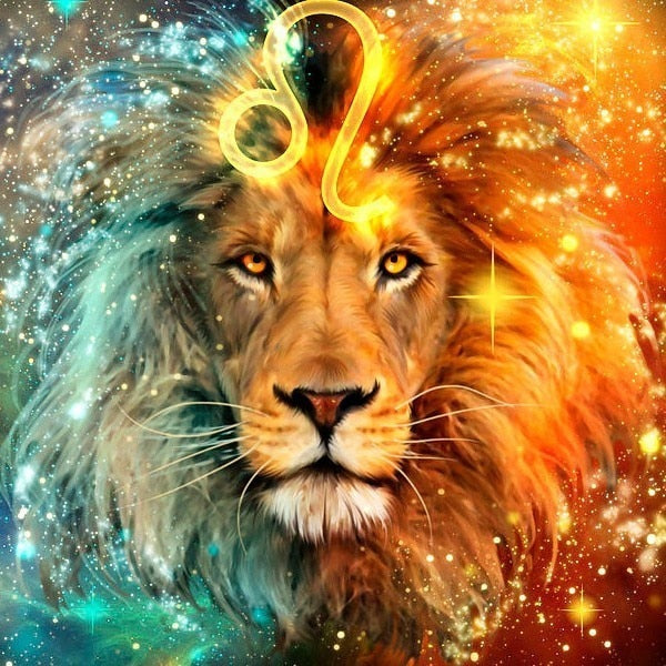 5D DIY Diamond Painting Constellation Leo Lion Full 3D Square/Round Drill Embroidery Cross Stitch 5D Home Decor Diamond Art