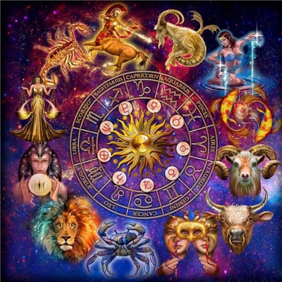 5D DIY Diamond Painting Constellation Leo Lion Full 3D Square/Round Drill Embroidery Cross Stitch 5D Home Decor Diamond Art