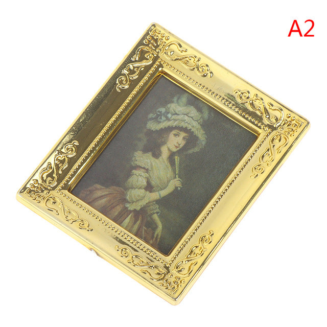 Vintage Style Photos Painting Mural Wall Picture Frames