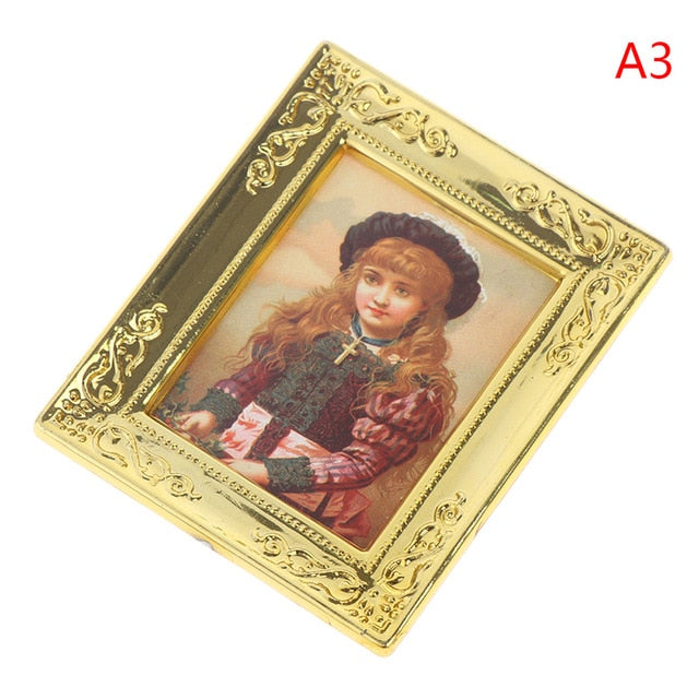 Vintage Style Photos Painting Mural Wall Picture Frames