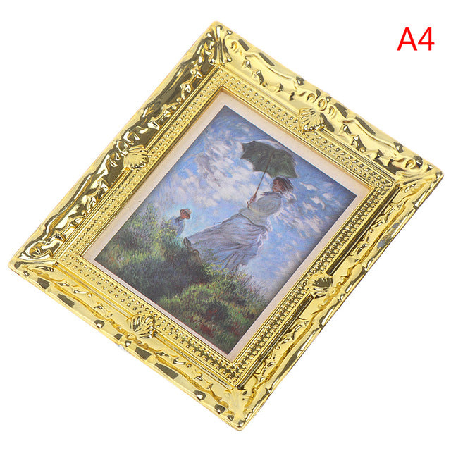 Vintage Style Photos Painting Mural Wall Picture Frames