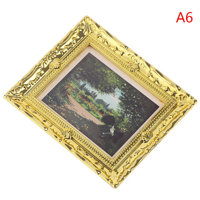 Vintage Style Photos Painting Mural Wall Picture Frames