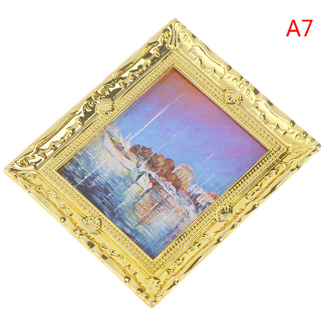 Vintage Style Photos Painting Mural Wall Picture Frames