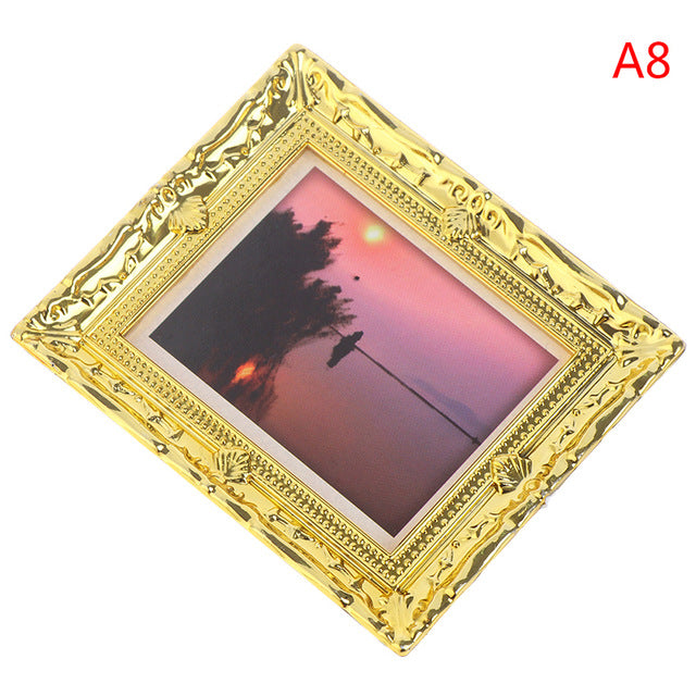 Vintage Style Photos Painting Mural Wall Picture Frames