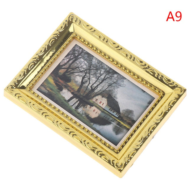 Vintage Style Photos Painting Mural Wall Picture Frames