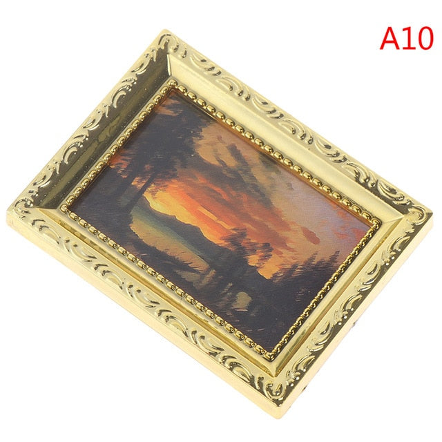 Vintage Style Photos Painting Mural Wall Picture Frames