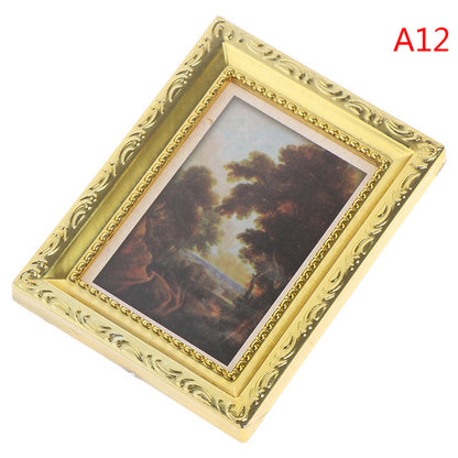 Vintage Style Photos Painting Mural Wall Picture Frames