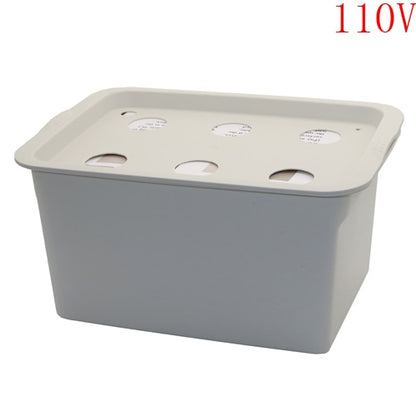 1 Set 6 Holes Plant Site Hydroponic System Indoor Garden Cabinet Box Grow Kit Bubble Garden Pots Planter Nursery Pot