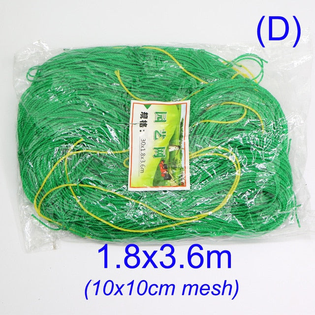 10x10cm Green Garden Nylon Netting Mesh Trellis Support Climbing Bean Plant Nets Grow Fence Climbing Net Thickened Line