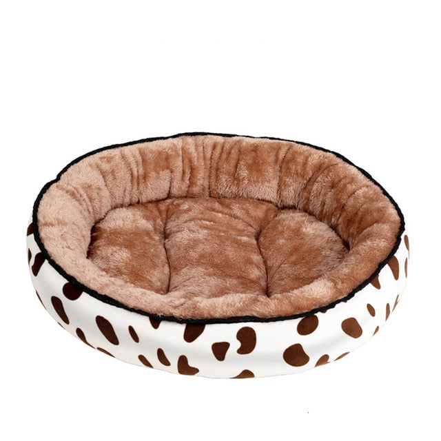 Benepaw Fashion Warm Soft Bed For Dogs Quality Autumn Winter Puppy Bed Cushion Small Meidum Pet House For Cats 5 Patterns