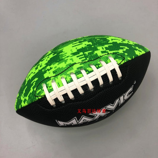 Kids Size Football Child Non Slip Ball Game Fun Play Outdoor Games Kid Football Green Black Game Ball Sporting Goods