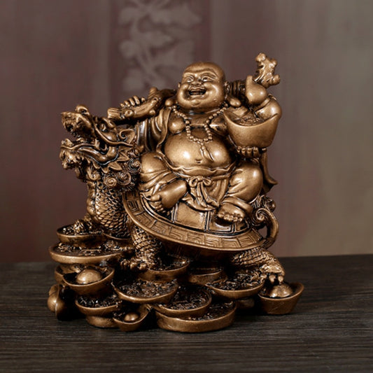 Laughing Buddha Statue Chinese Feng Shui Money Maitreya Buddha Sculpture Figurines Ornaments Gift For Home Decoration