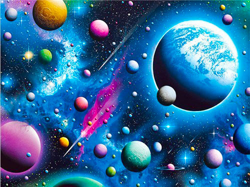 Universe Space Landscape 5D Diamond Painting DIY Embroidery Full Square Rhinestone Painting Home Decor Mosaic