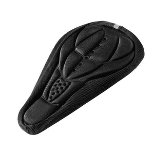 Men's and Women's Thick Bike Mountain Bike Sponge Pad Cover Soft Cover Bicycle Seat Outdoor Bicycle Sports Protection Pad 3 Colo
