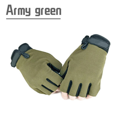 Men Tactical Antiskid Cycling Bike Gym Fitness Sports Half Finger Gloves New Road Bike Gloves Women Cycling Gloves Half Finger