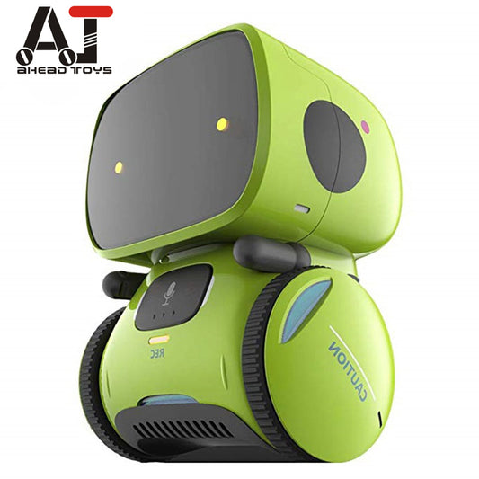 Smart Robot Dancing Voice Command Touch Control Toys Interactive Robot Cute Toy Gifts for Kids Move Motivates Children Friends