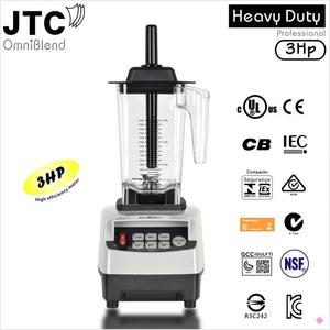 FREE SHIPPING JTC Super blender with PC jar, Model:TM-800A, Black, 100% GUARANTEED NO. 1 QUALITY IN THE WORLD.