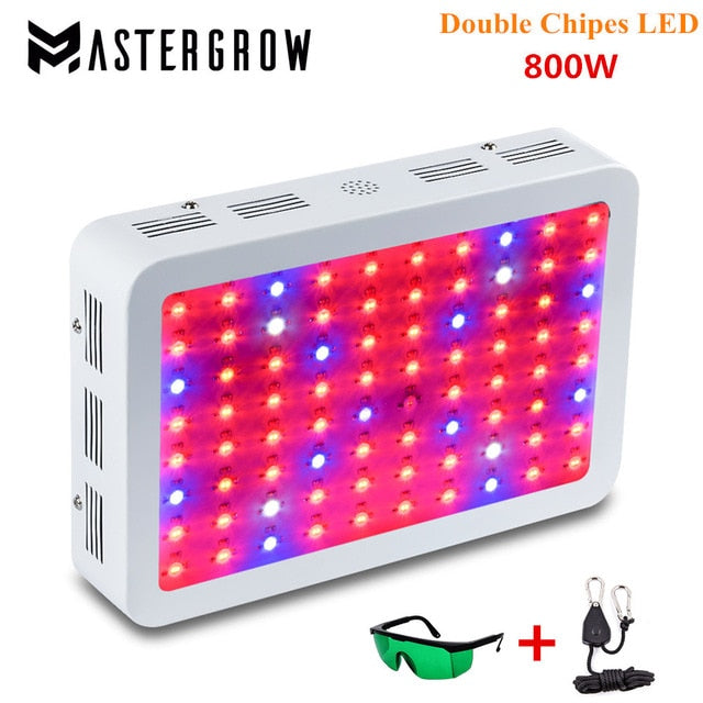 Full Spectrum LED Grow Light 410-730nm for Indoor Plants and Flower Greenhouse Grow Tent