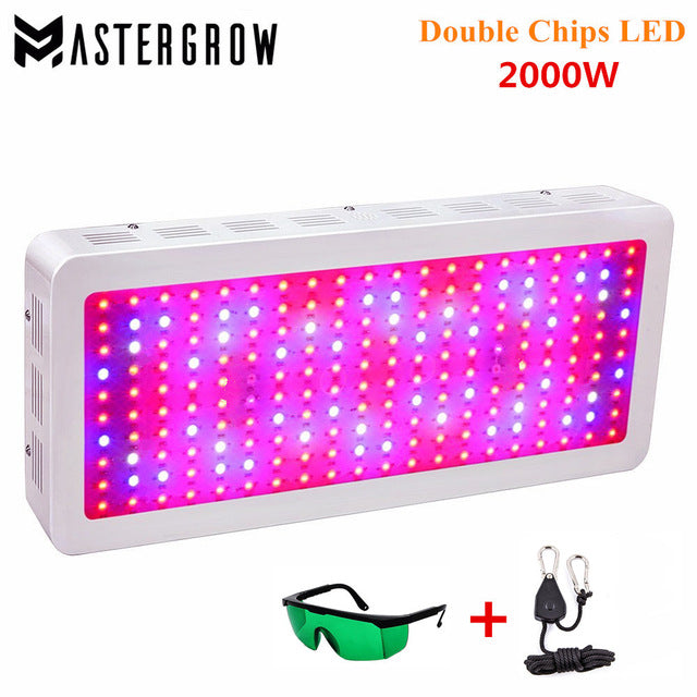 Full Spectrum LED Grow Light 410-730nm for Indoor Plants and Flower Greenhouse Grow Tent