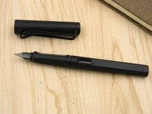 Load image into Gallery viewer, standard classic office Matte black green Gun black nib gift fountain pen
