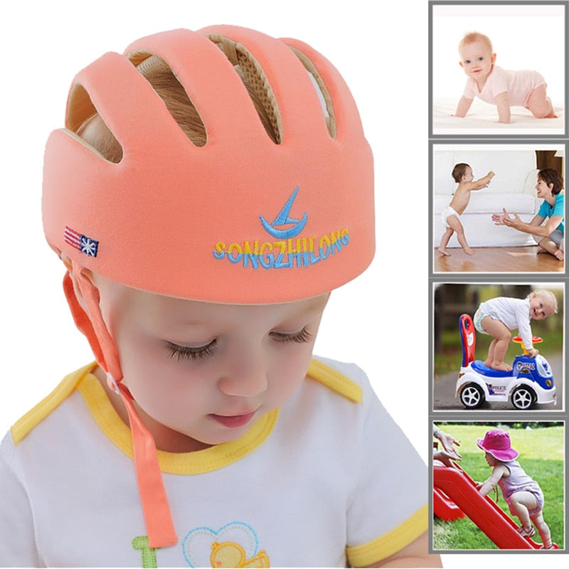 Baby Hat Helmet Safety Protective Kids Learn To Walk Anti Collision Panama Children Infant Protection Cap For Boys Girls