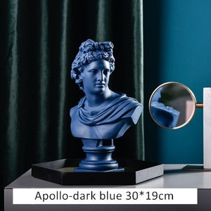 Venus Statue Resin Gypsum Head Sculpture David Apollo Portrait Home Decoration Accessories