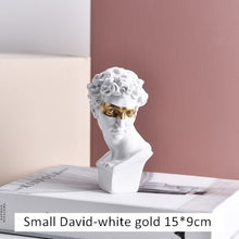 Load image into Gallery viewer, Venus Statue Resin Gypsum Head Sculpture David Apollo Portrait Home Decoration Accessories
