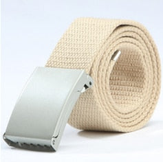 Multicolor New Fashion Unisex Waist Belt Waistband Casual Canvas Belts Multi-Color