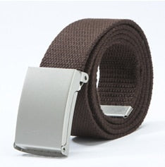 Multicolor New Fashion Unisex Waist Belt Waistband Casual Canvas Belts Multi-Color