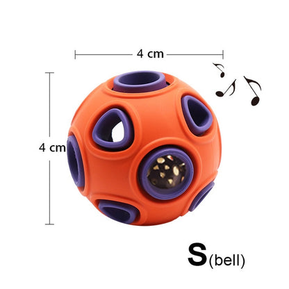 Best Interactive Dog Toys Funny Pet Ball Dog Chew Toy For Dogs Ball Holds Food Rubber Toy Balls Pets Supplies Smart Dog Toy