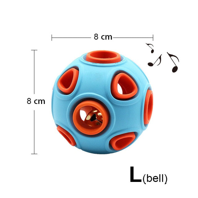 Best Interactive Dog Toys Funny Pet Ball Dog Chew Toy For Dogs Ball Holds Food Rubber Toy Balls Pets Supplies Smart Dog Toy