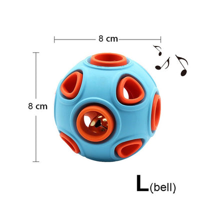 Best Interactive Dog Toys Funny Pet Ball Dog Chew Toy For Dogs Ball Holds Food Rubber Toy Balls Pets Supplies Smart Dog Toy