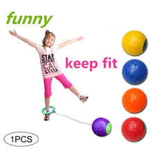 Load image into Gallery viewer, 1Pc Skip Ball Outdoor Fun Sports Toy Classical Skipping Toy Exercise Coordination And Force Reaction Training Swing Ball
