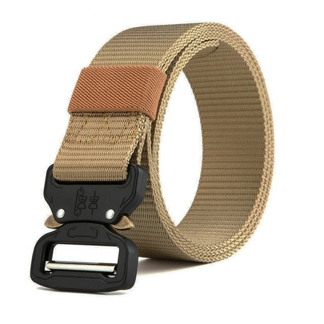 New Nylon Tactical Army Belt Mens Military SWAT Combat Belts Emergency Survival Gear Belt