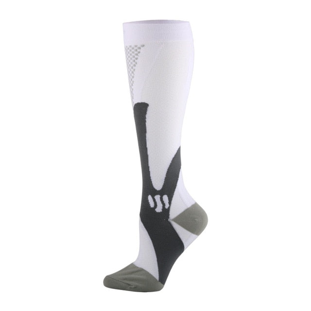 Compression Socks Nylon Medical Nursing Stockings Specializes Outdoor Cycling Fast-drying Breathable Adult Sports Socks