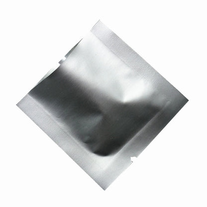 200Pcs/lot Mini Colorful Open Top Pure Aluminum Foil Packaging Bag Heat Seal Flat Mylar Foil Candy Small Crafts Storage Pouches