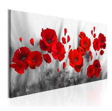 Load image into Gallery viewer, Wide-panel Wild Poppies Diamond Painting Kit DIY Full Drill Select Square Round Diamonds Arts Crafts Embroidery Diamond Paintings Home Décor
