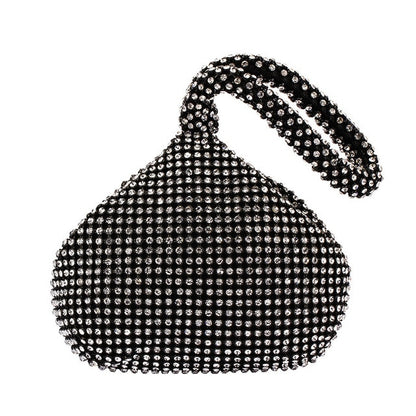 Beaded Womens Evening Bags Cover Open Style Ladies Bling Handbags Purse Bag For Gift Soft Clutch Choose Color