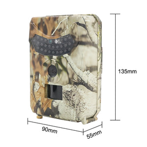 Outdoor Hunting Camera 12MP HD Night Vision Trail Camera Wild Animal Detector Waterproof Monitoring Infrared Heat Sensing