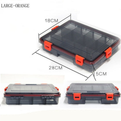 High Quality Waterproof Fishing Tackle Box Large Capacity 5D Diamond Bead Storage Stores Bait Hook Accessory Box Fishing Tool Box