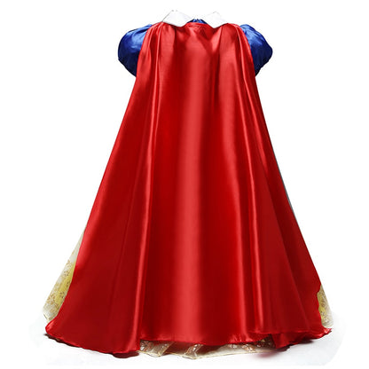 Girls Princess Costume Play Dress Up Costume Party Kids Halloween Cosplay Princess Dress School Play Costume