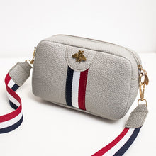 Load image into Gallery viewer, Women&#39;s Shoulder Crossbody Bag Multi-Color Stripe Zipper Fashionable Style Mini Purse Small Crossbag Choose Color
